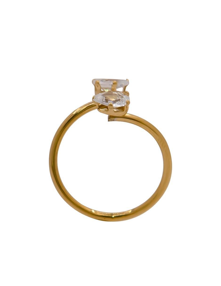Anillo zirconia brillante 2