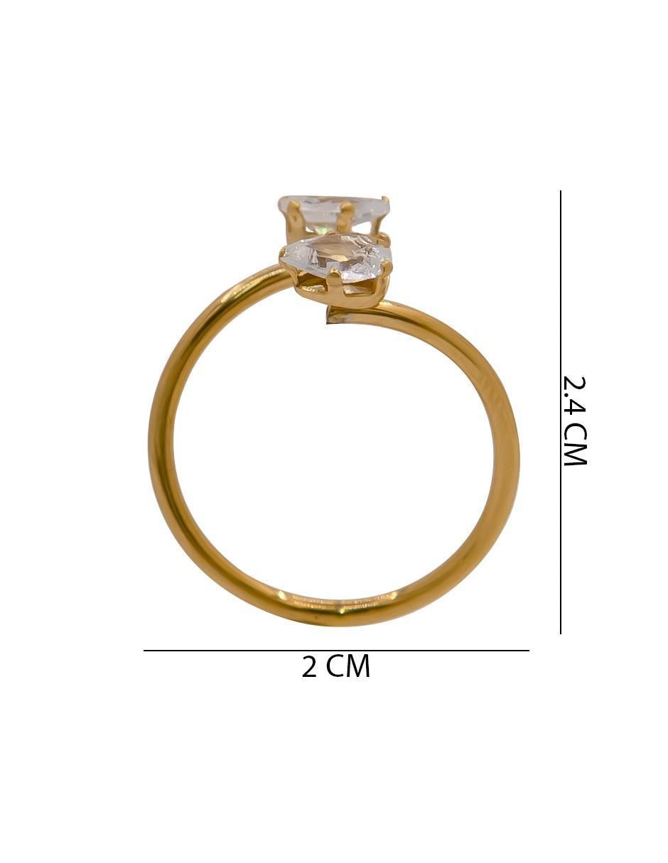 Anillo zirconia brillante 5
