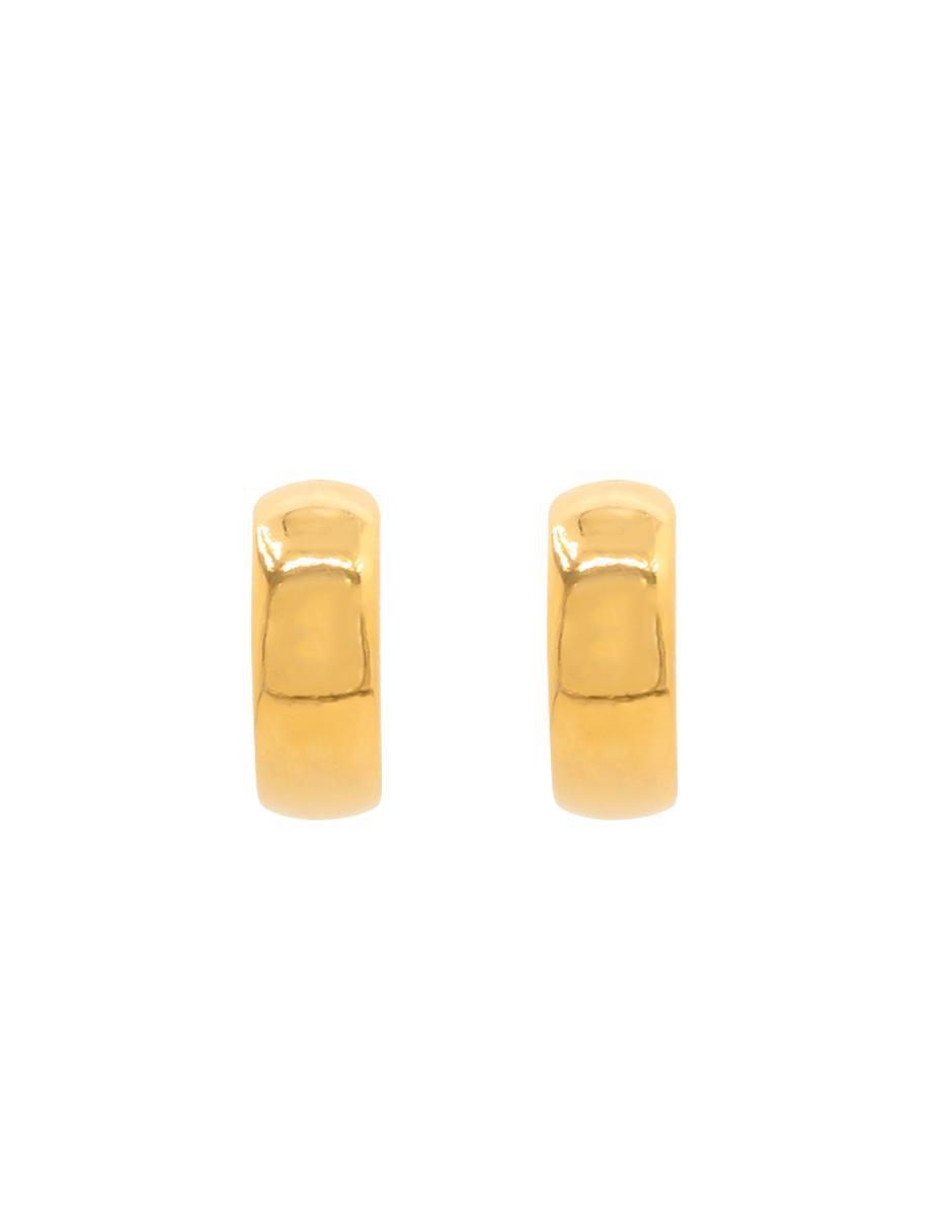 Aretes redondos con acabado brillante Aretes redondos con acabado brillante