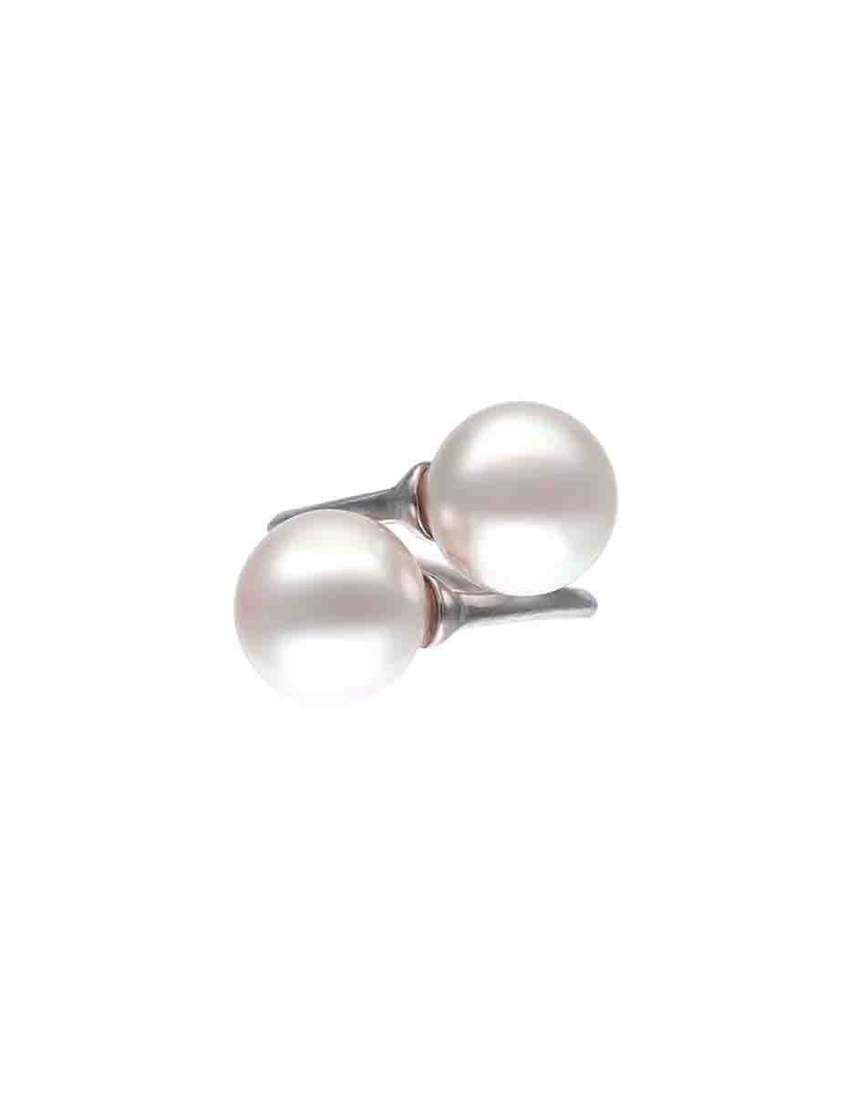 Anillo Twins & Triplets P 925 de plata perla pulido