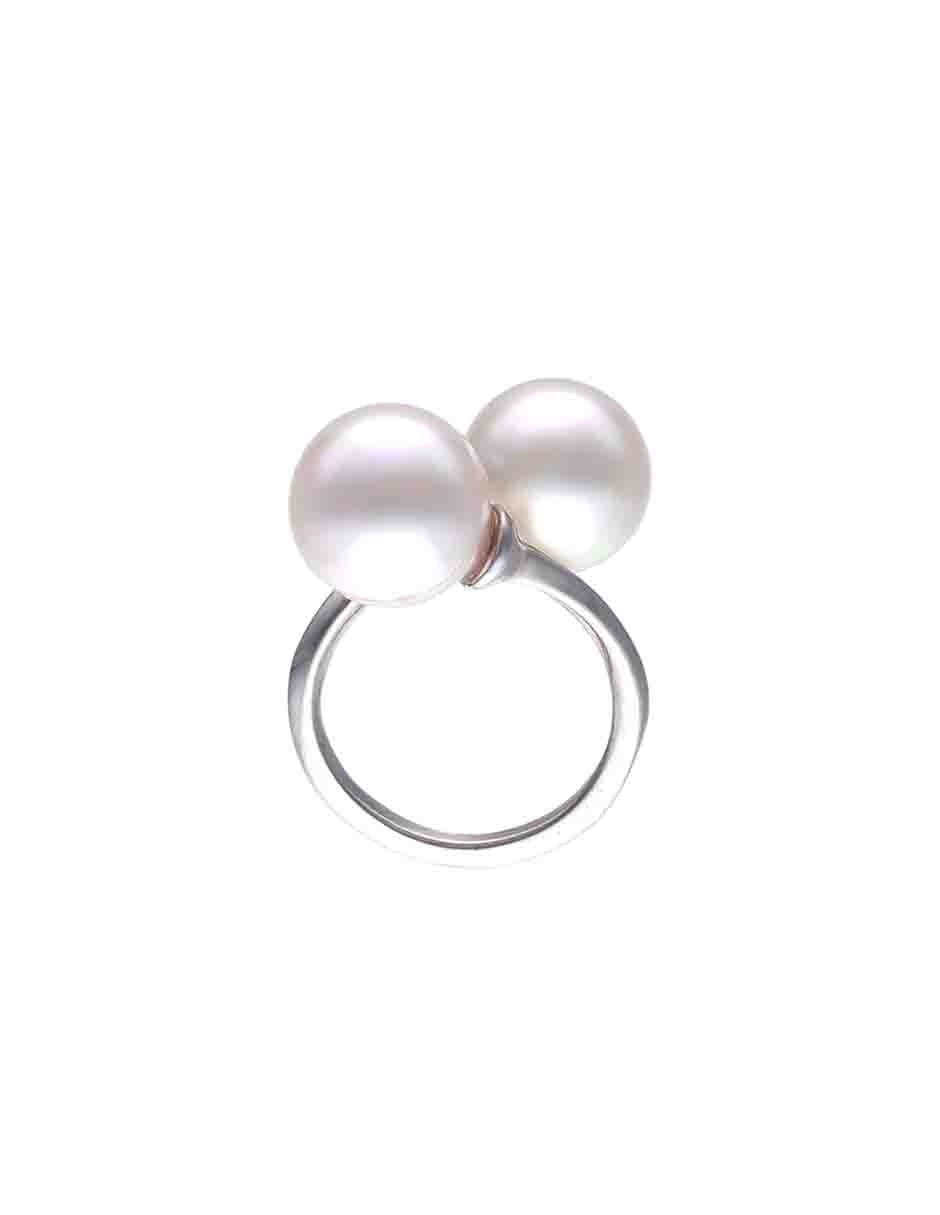 Anillo Twins & Triplets P 925 de plata perla