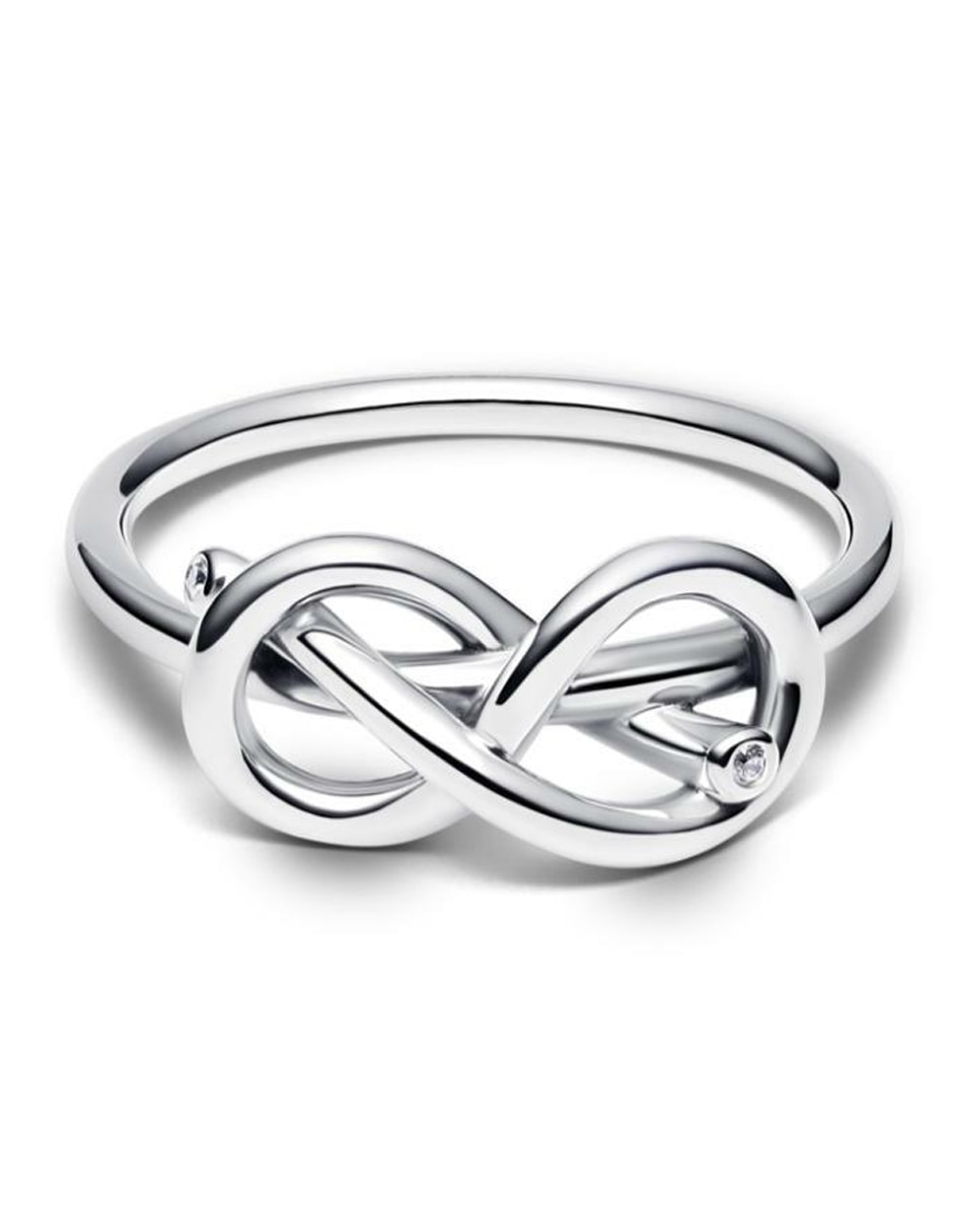 Anillo de infinito Moments P 925 de plata zirconia cúbica pulido