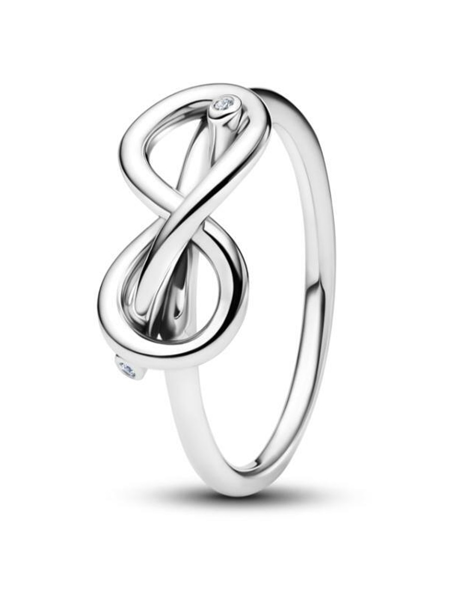 Anillo de infinito Moments P 925 de plata zirconia cúbica pulido 3