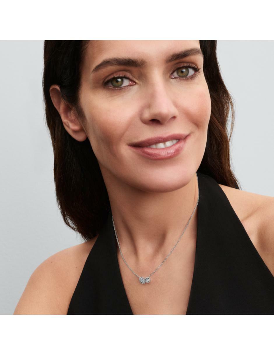 Collar Halo de plata P 925 2