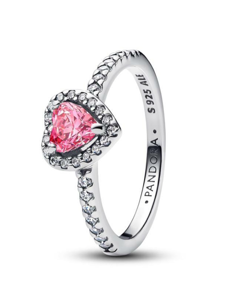 Anillo de corazón Timeless P 925 de plata zirconia cúbica brillante 2