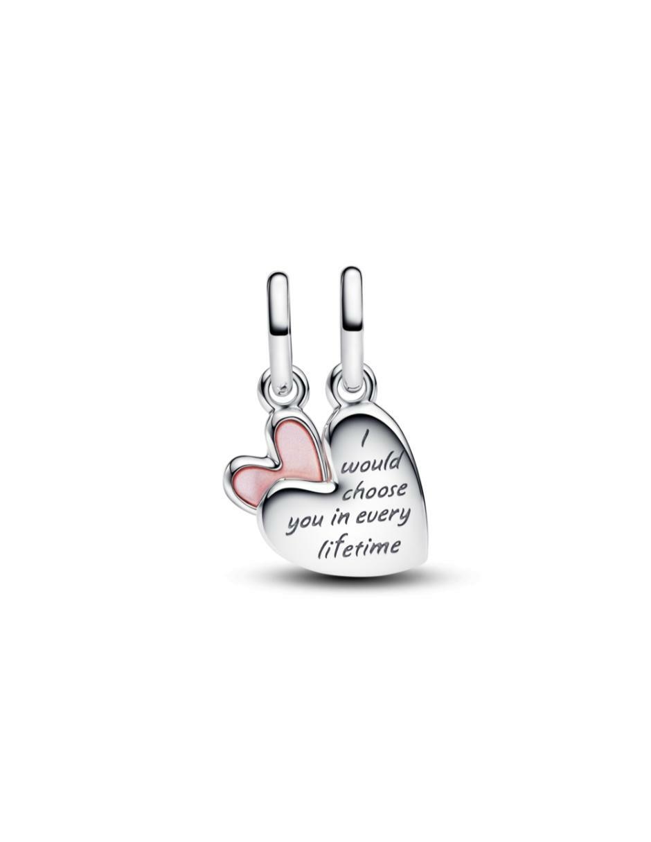 Charm de corazón moments de plata P 925 3