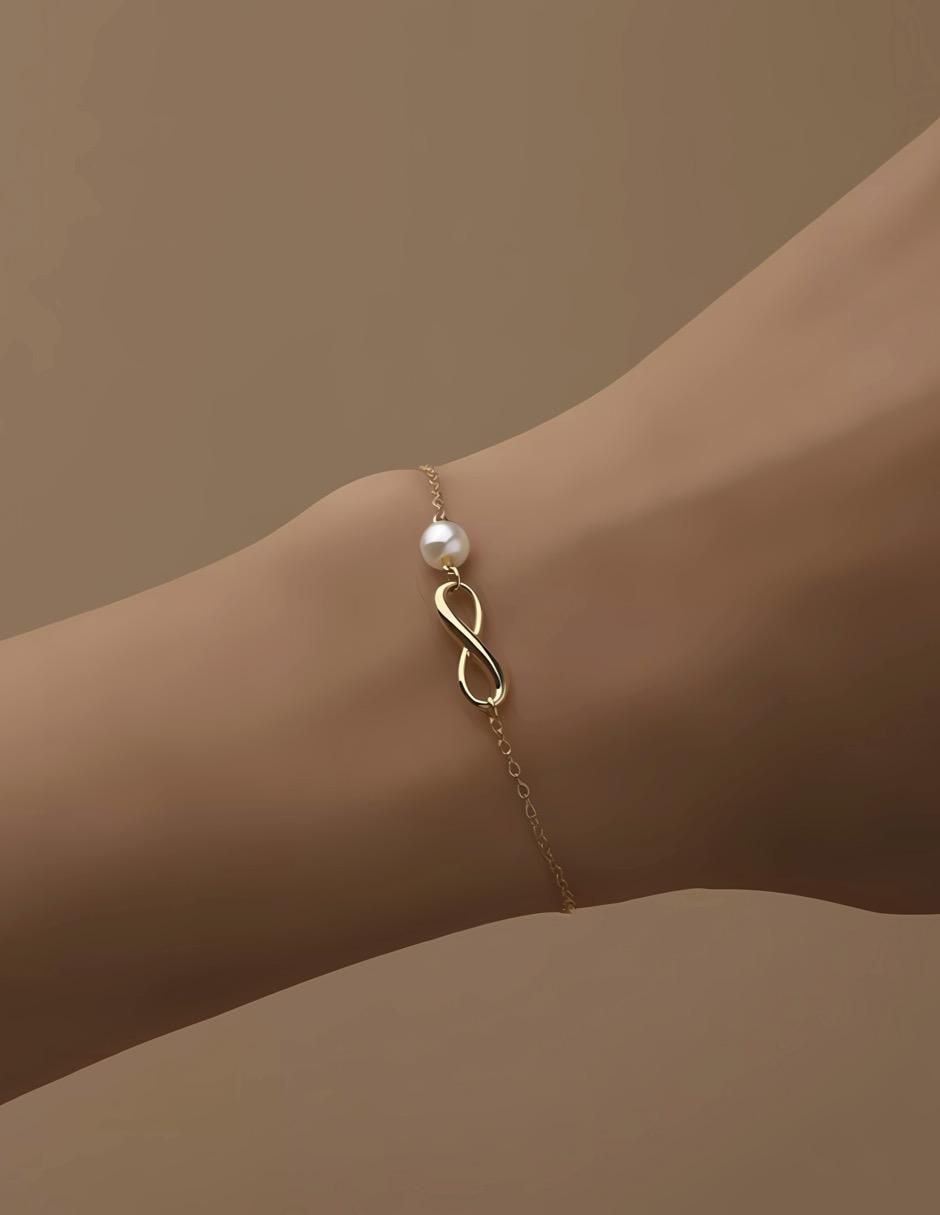 Brazalete de plata P 925 con acabado brillante 4