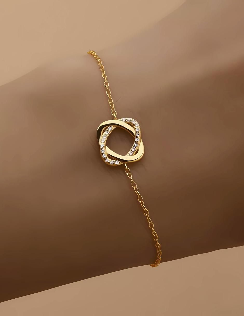 Pulsera de plata P 925 con acabado brillante 4