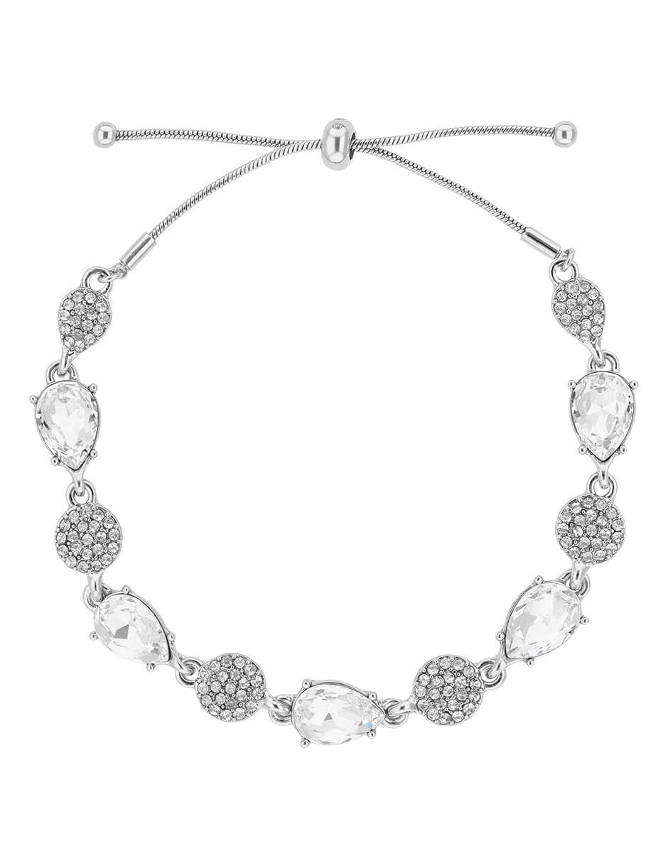Brazalete Ivory Runway con acabado brillante