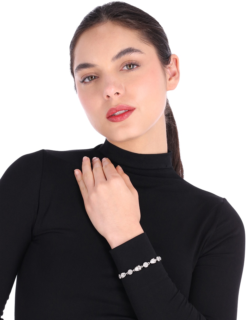 Brazalete Ivory Runway con acabado brillante 3
