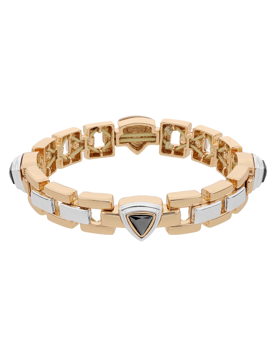 Pulsera Tritone Emblems con acabado brillante 2