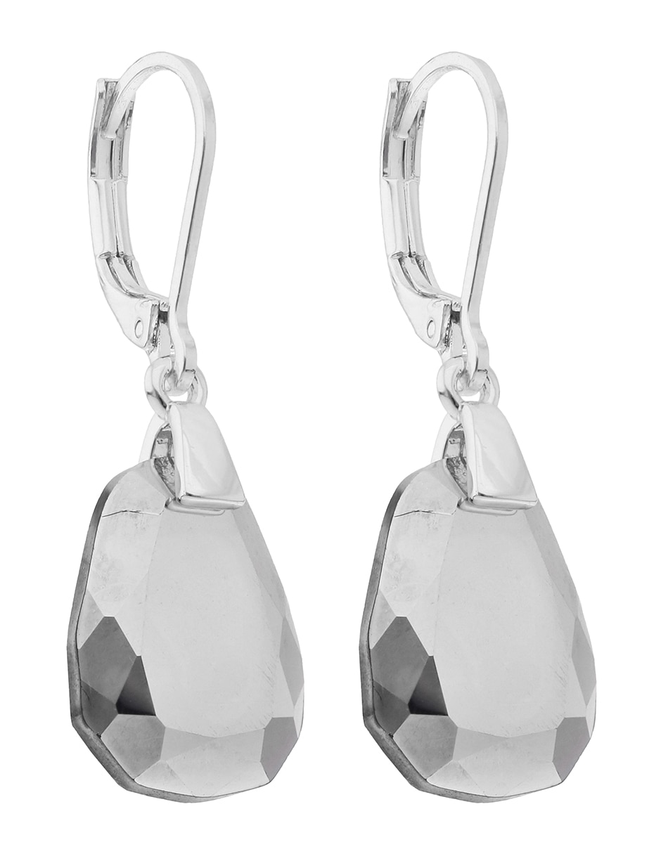 Aretes de gota Stormy Beads con acabado brillante 2