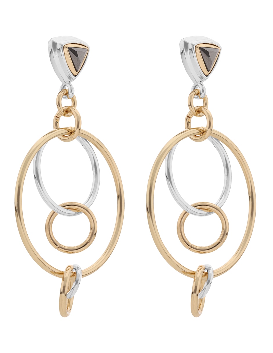 Aretes Tritone Emblems con acabado brillante 2