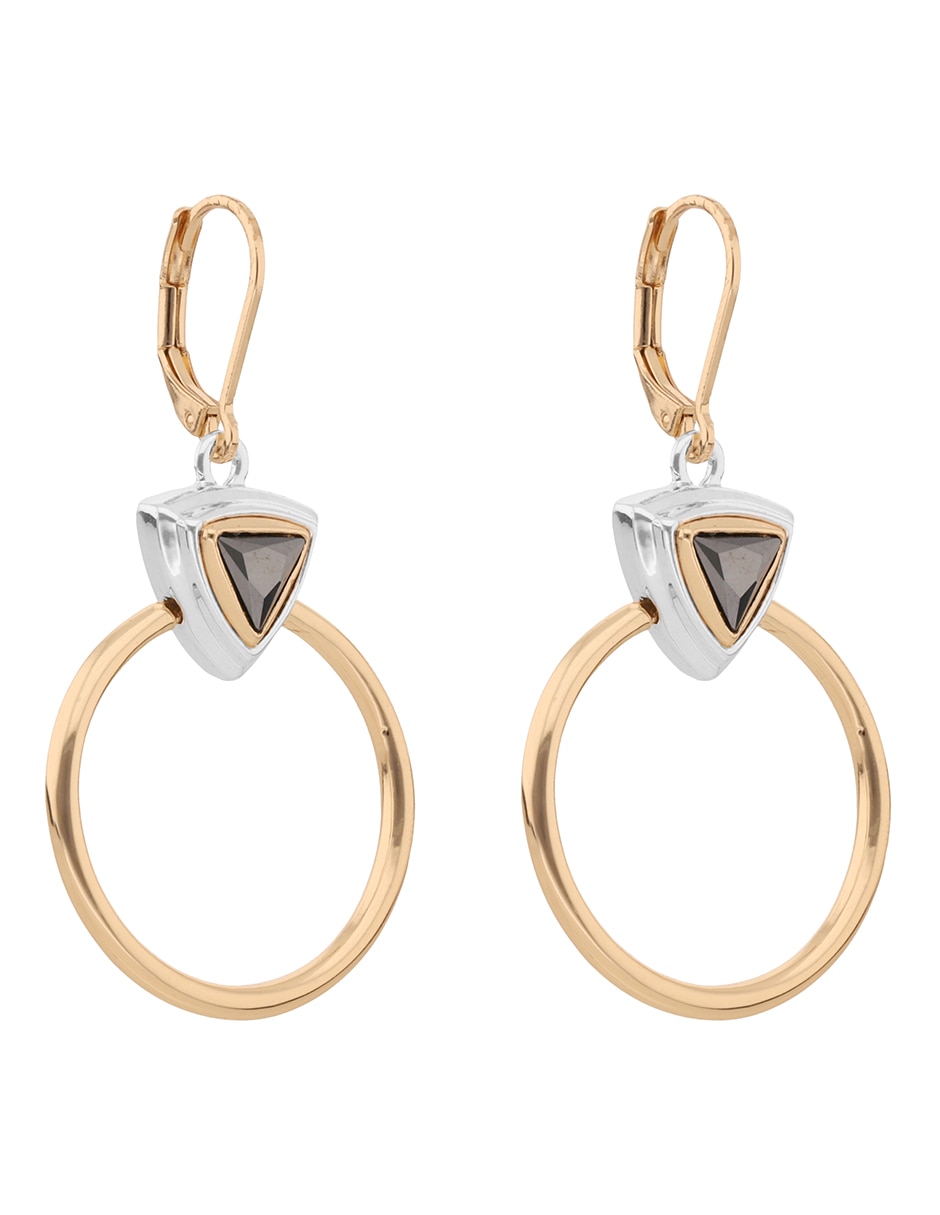 Aretes Tritone Emblems con acabado brillante 2
