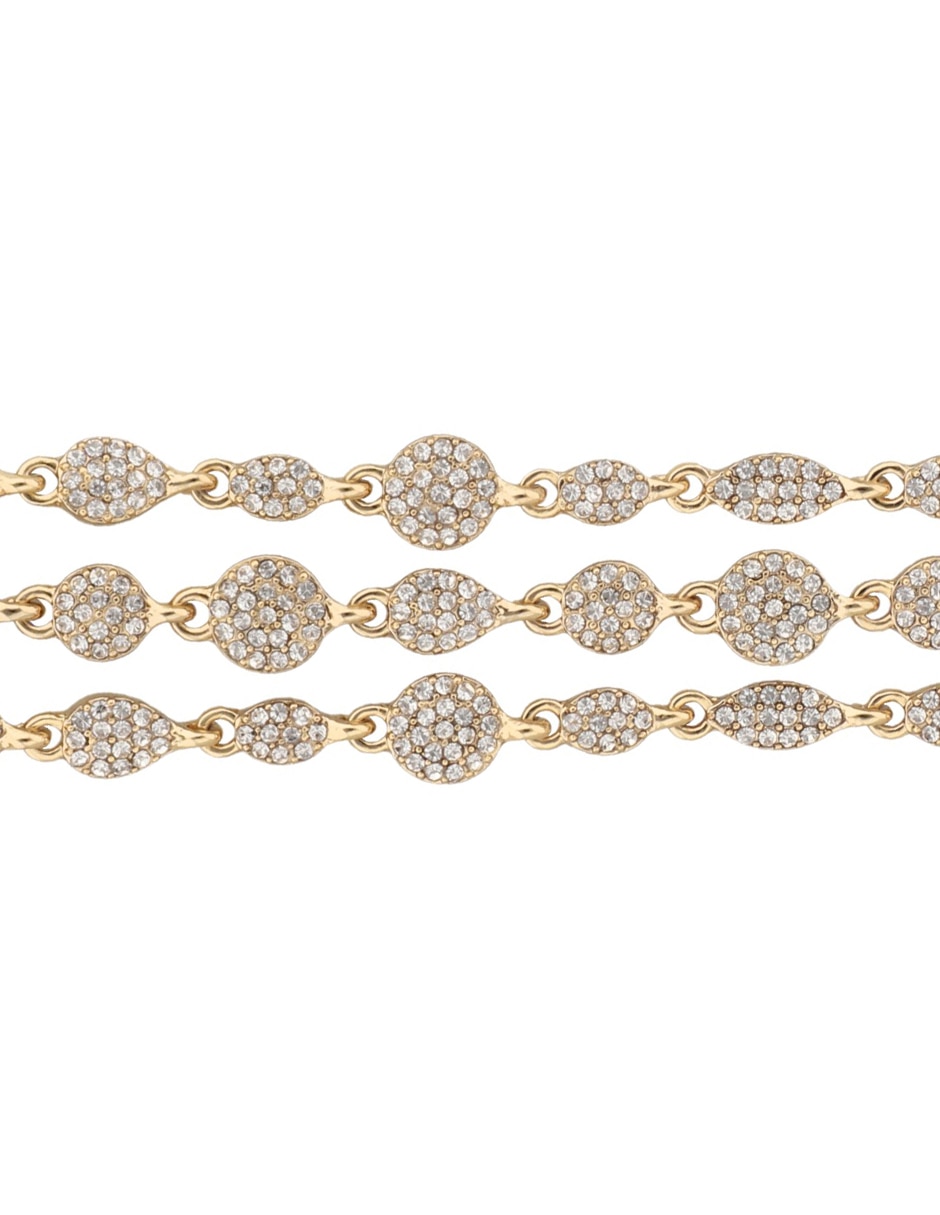 Brazalete Ivory Runway con acabado brillante 4