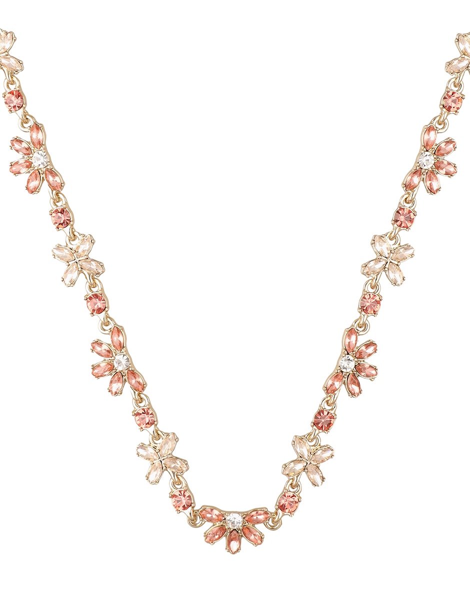Collar de flor Peachy Peonies