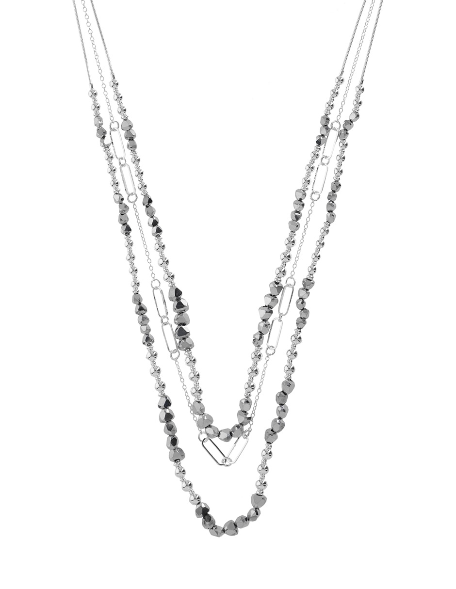 Collar de varios hilos Stormy Beads