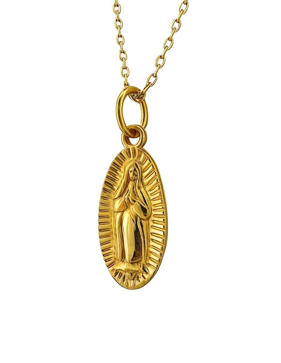 Collar ovalado Aurore 18 K 4