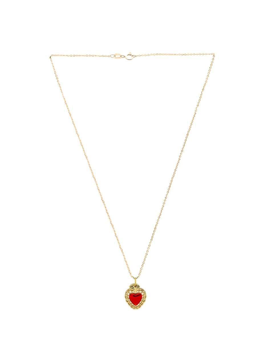 Collar de corazón Aurore 18 K 5