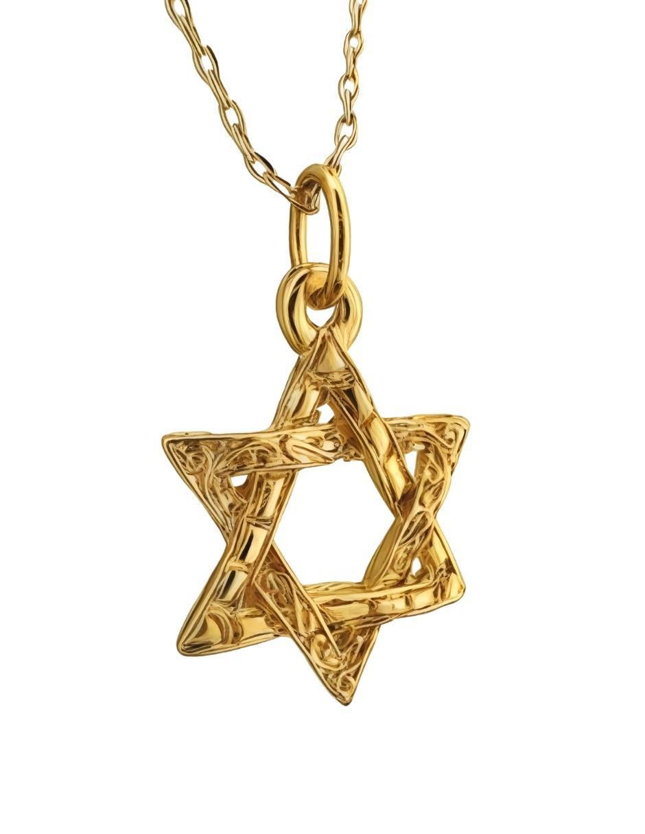 Collar de estrella Aurore 18 K