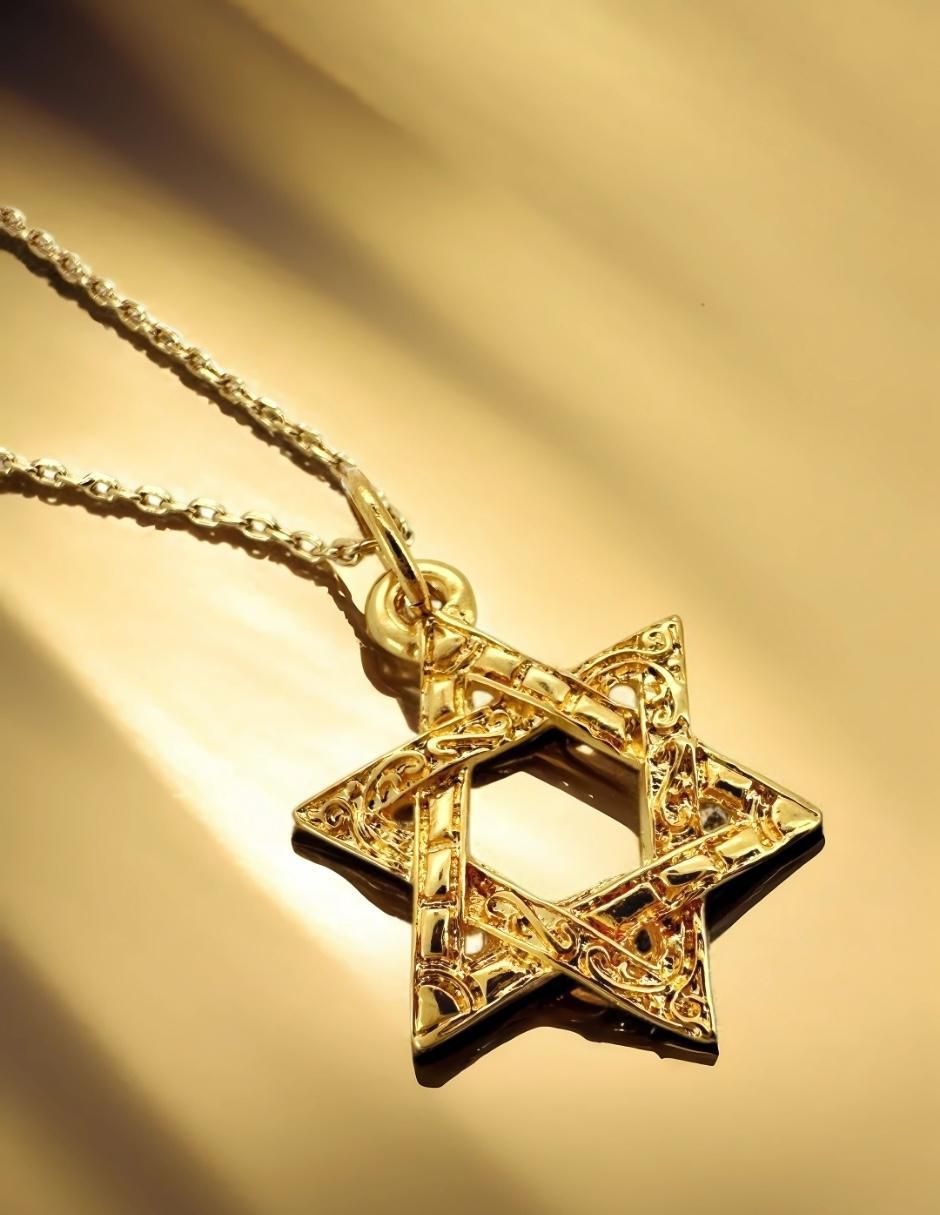 Collar de estrella Aurore 18 K 2