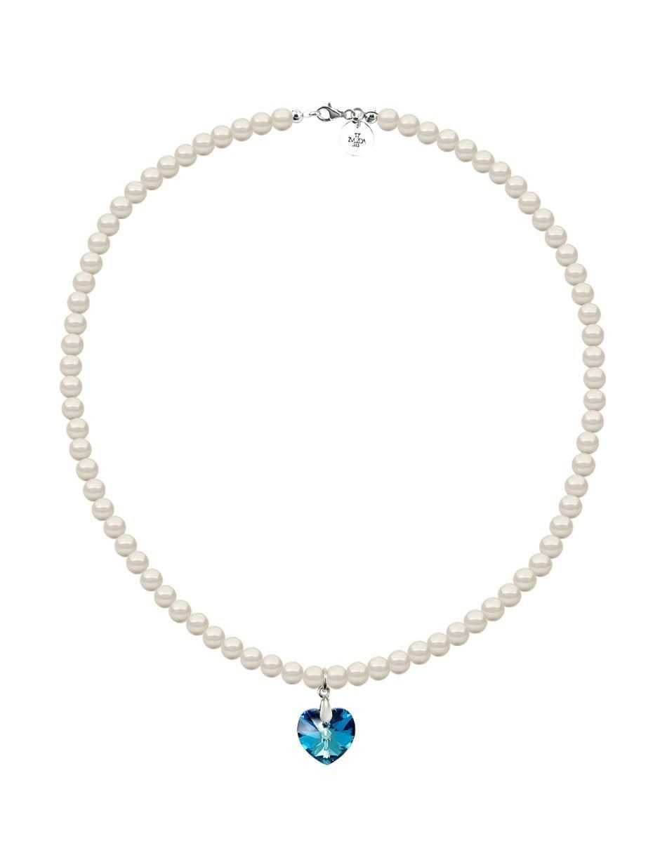 Collar de corazón Éclair de plata P 925 Collar de corazón Éclair de plata P 925