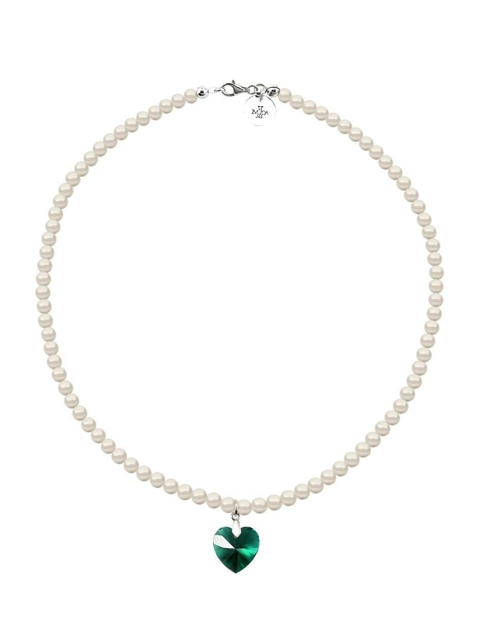 Collar de corazón Éclair de plata P 925 Collar de corazón Éclair de plata P 925