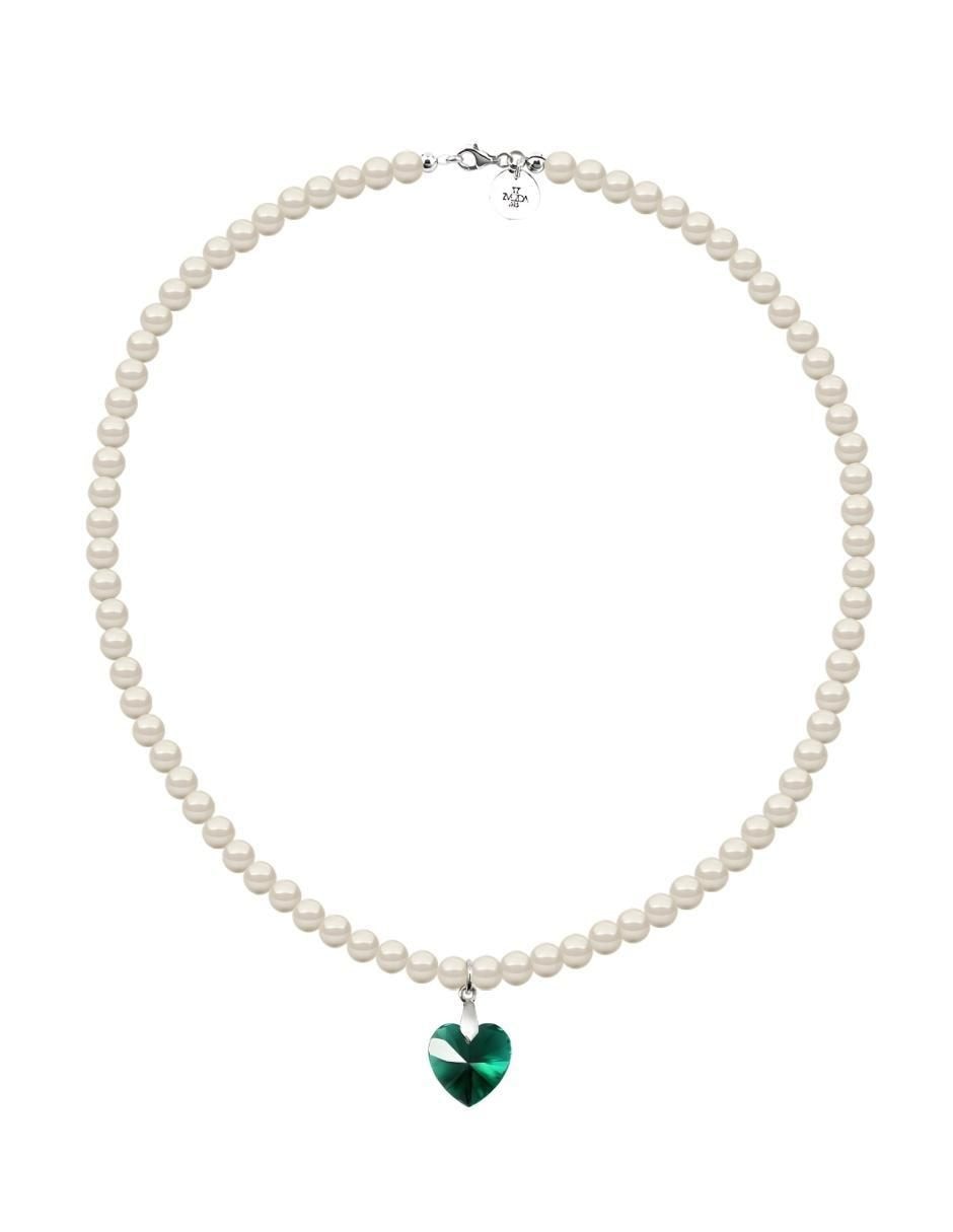 Collar de corazón Éclair de plata P 925 Collar de corazón Éclair de plata P 925