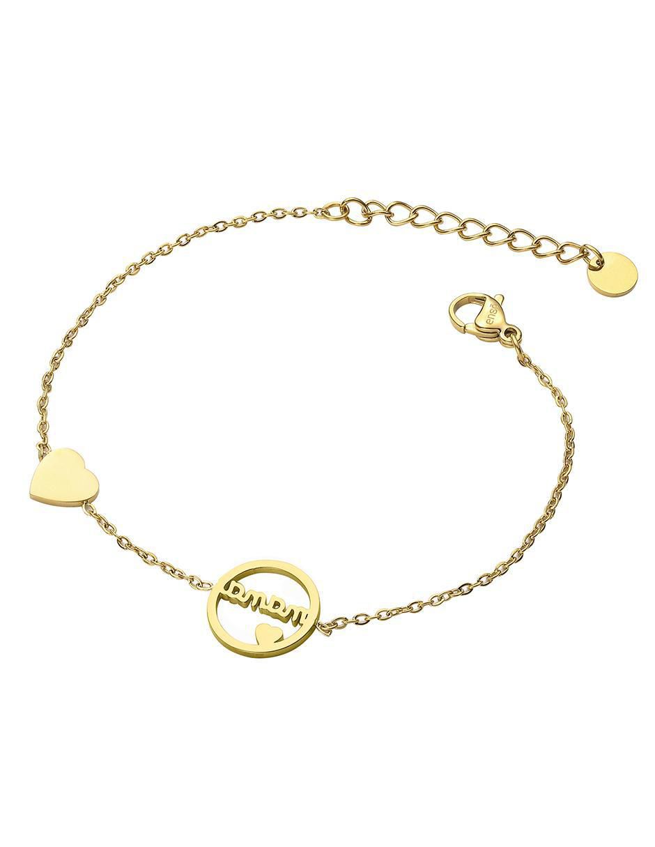 Pulsera Amor Y Paz con acabado brillante 2