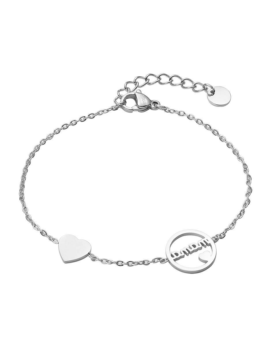 Pulsera Amor Y Paz con acabado pulido