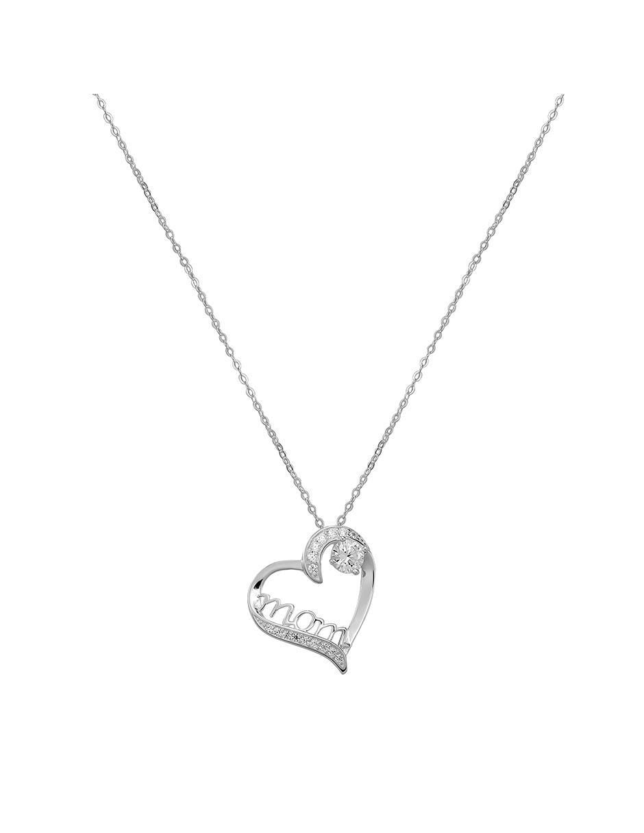 Collar de corazón Romántica de plata P 925 1