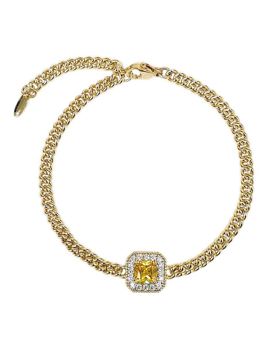 Pulsera de baño de oro 18 K Pulsera de baño de oro 18 K