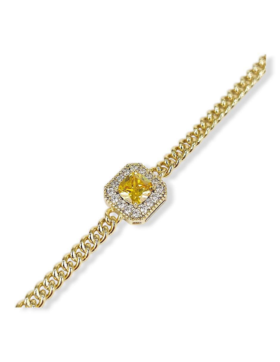 Pulsera de baño de oro 18 K 6