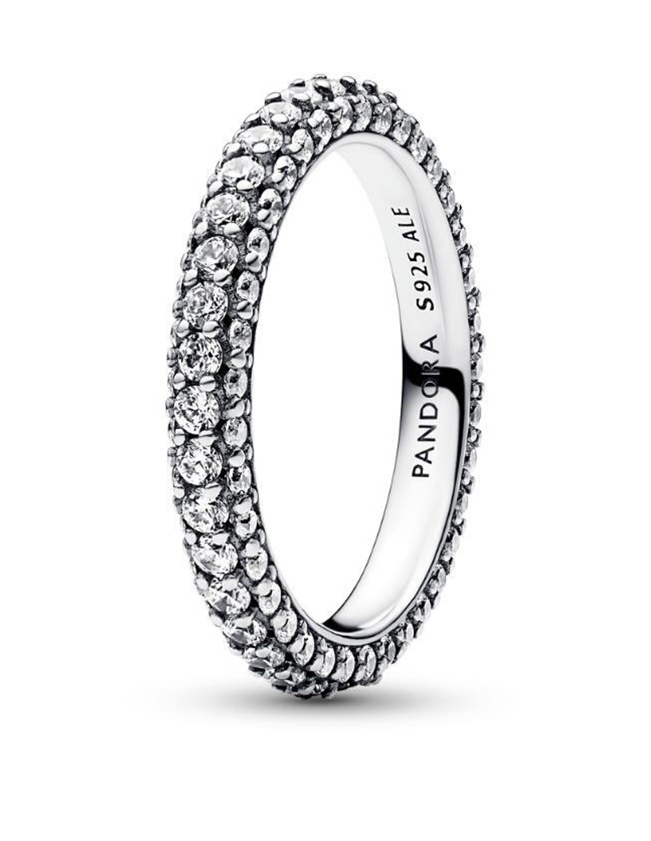 Anillo Timeless P 925 de plata zirconia cúbica brillante 3