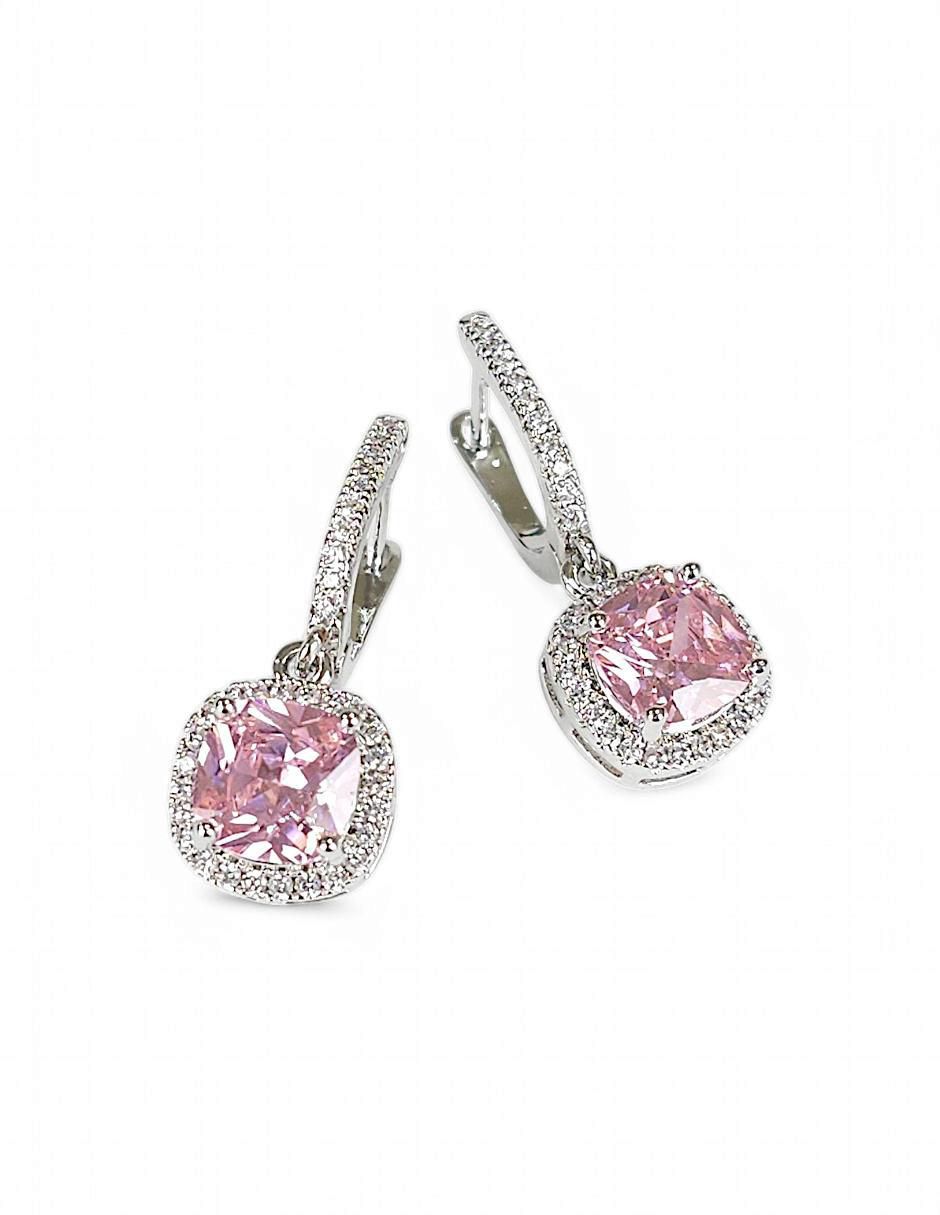 Aretes, collar y anillo zirconia 8
