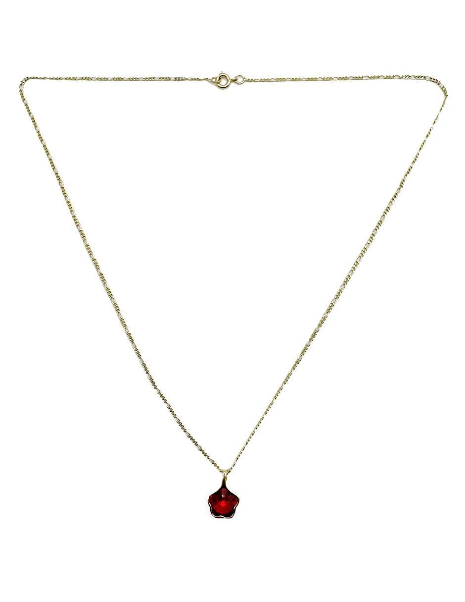 Collar de flor de oro laminado 10 K 5