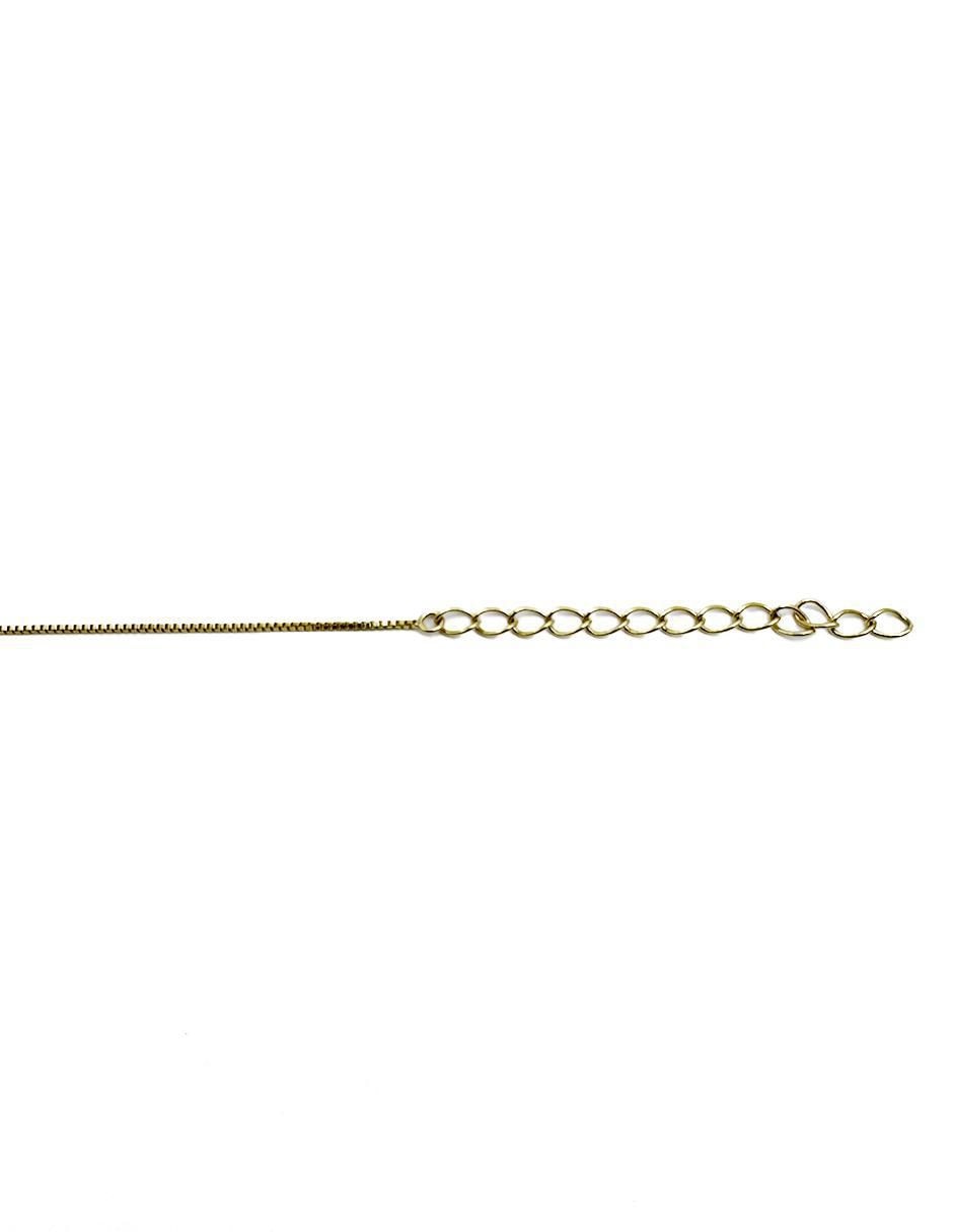 Collar de flor de oro laminado 10 K 4