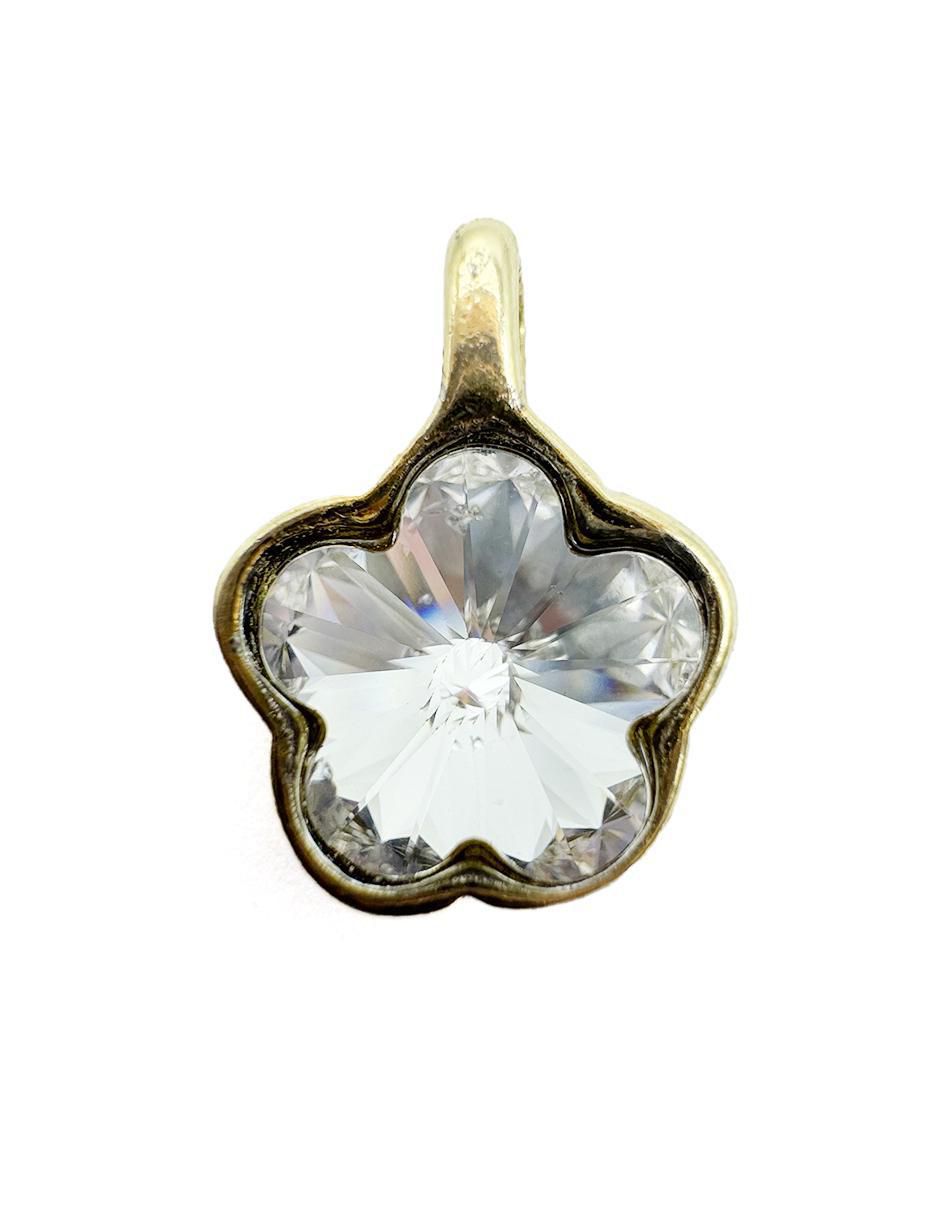 Collar de flor de oro laminado 10 K 7