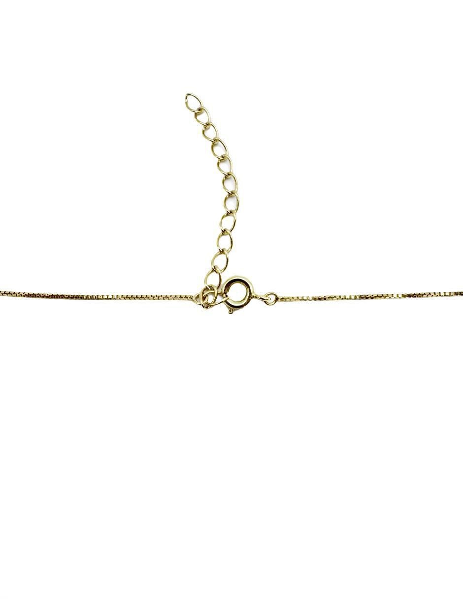 Collar de flor de oro laminado 10 K 7