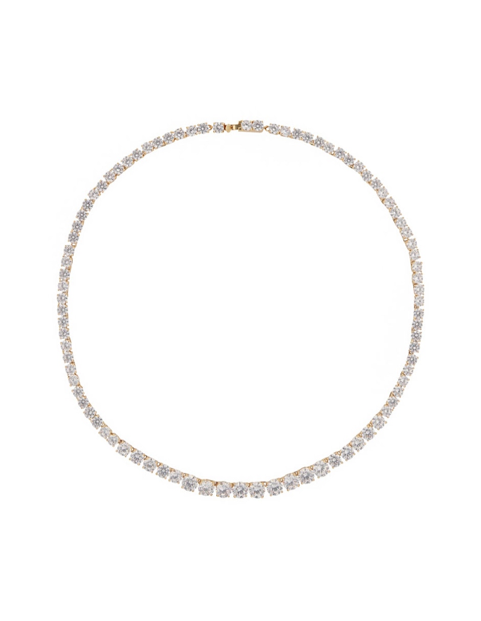 Pulsera Tennis Moment con acabado brillante