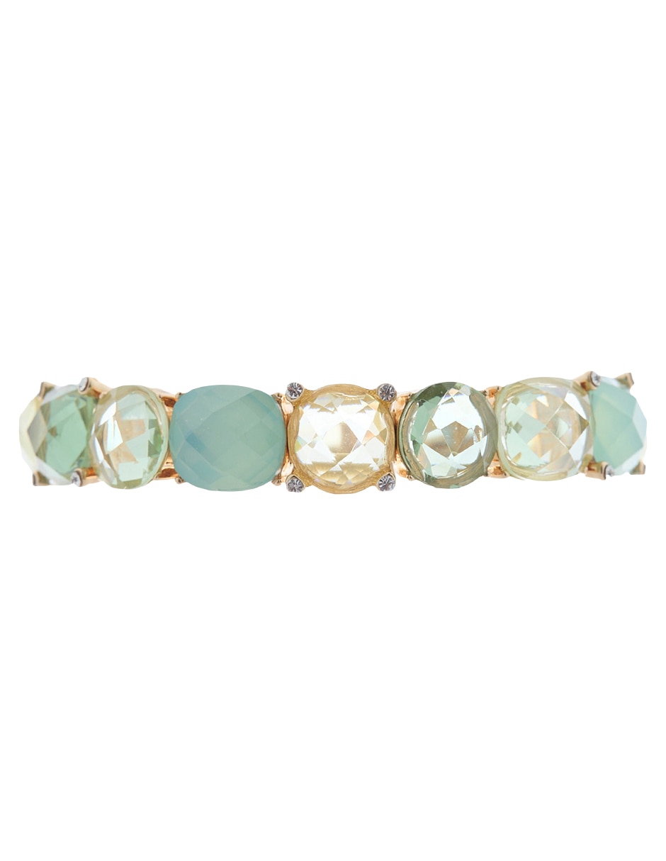 Pulsera Gemstone Glow con acabado brillante