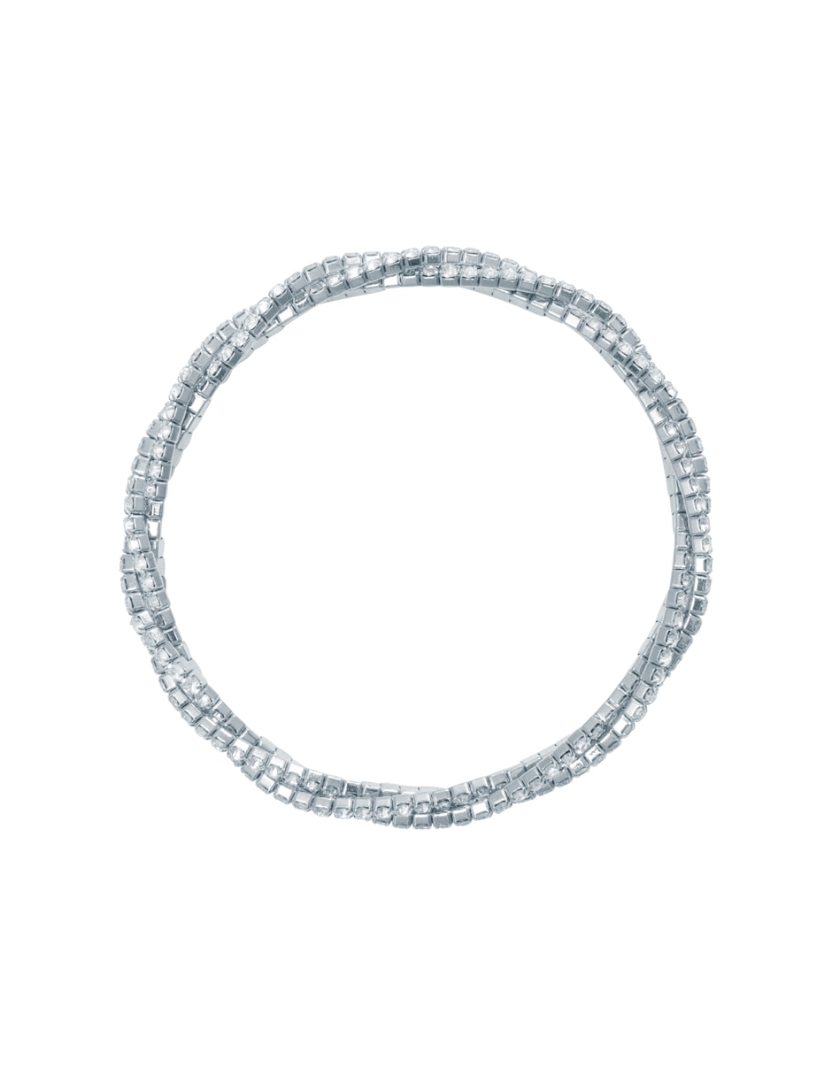 Pulsera Strech Cup Chain con acabado brillante