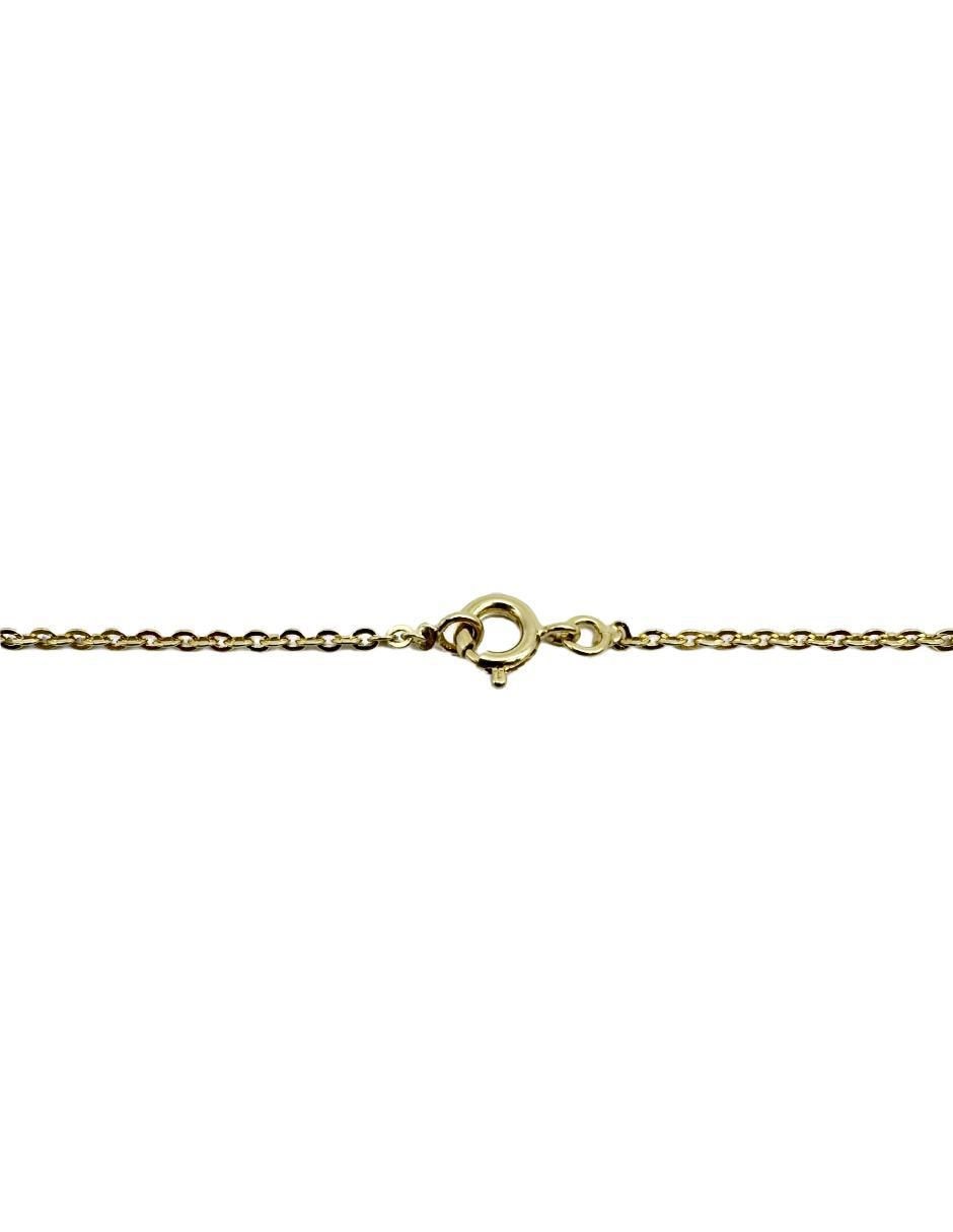 Collar de flor de oro laminado 10 K 7