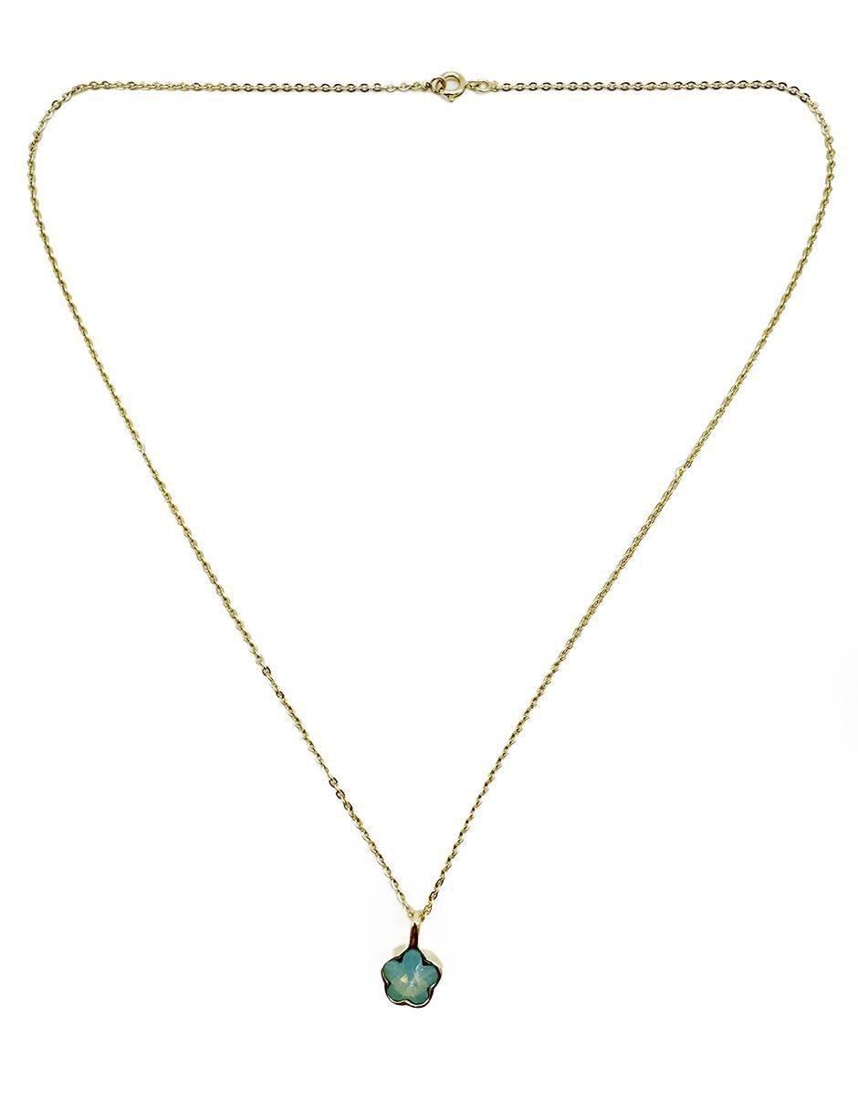 Collar de flor de oro laminado 10 K 3
