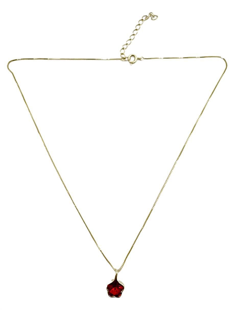 Collar de flor de oro laminado 10 K 3
