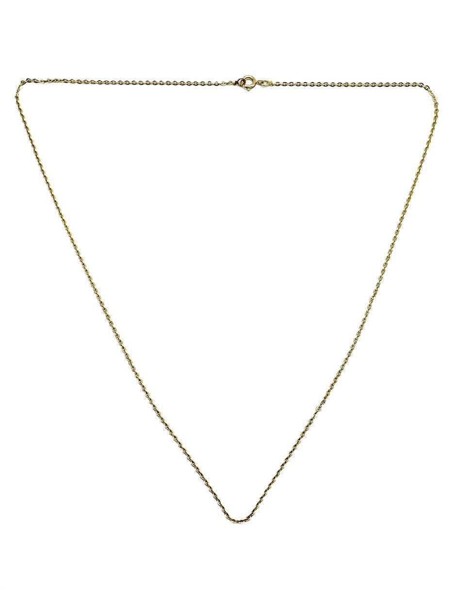 Collar de flor de oro laminado 10 K 6