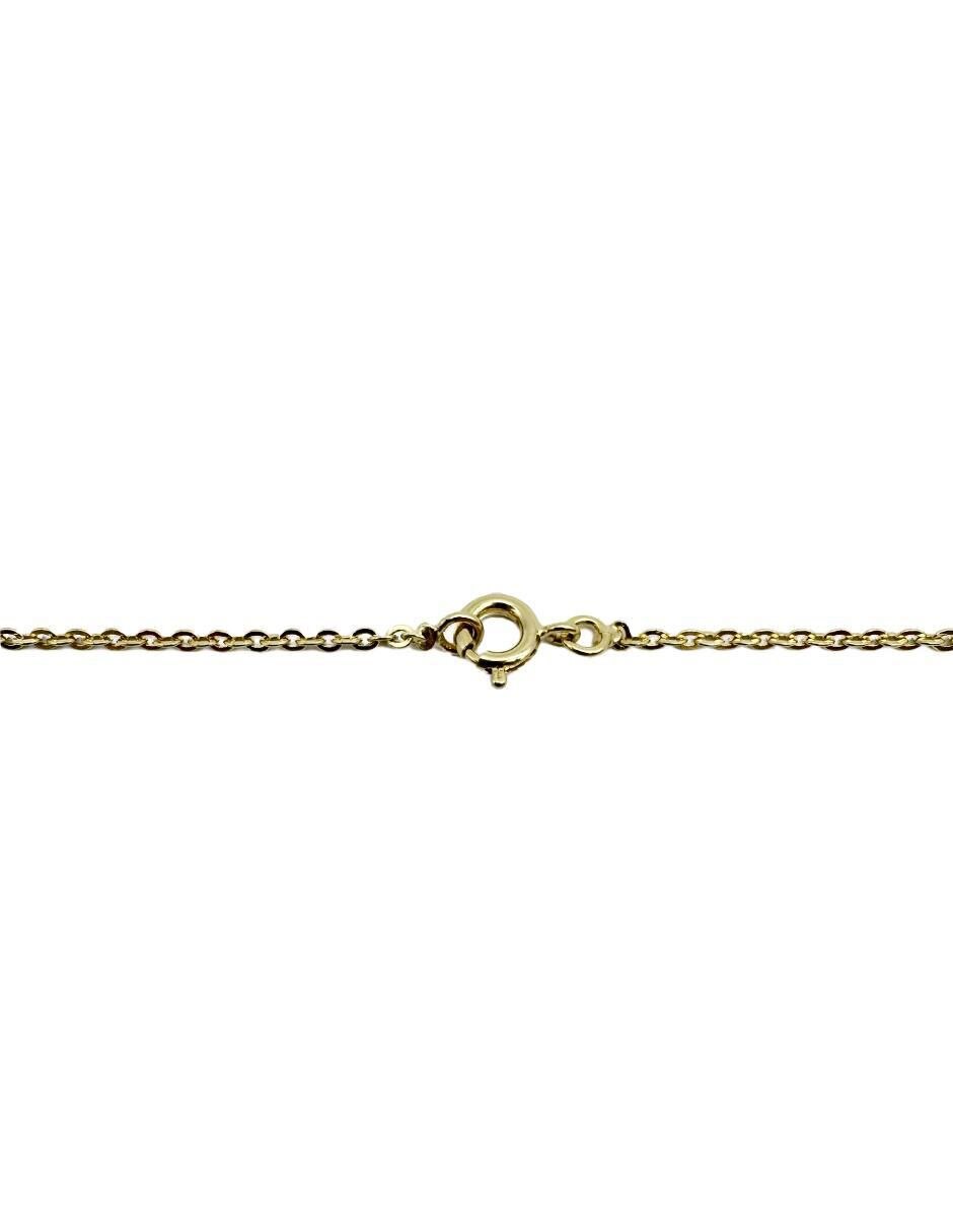 Collar de flor de oro laminado 10 K 7