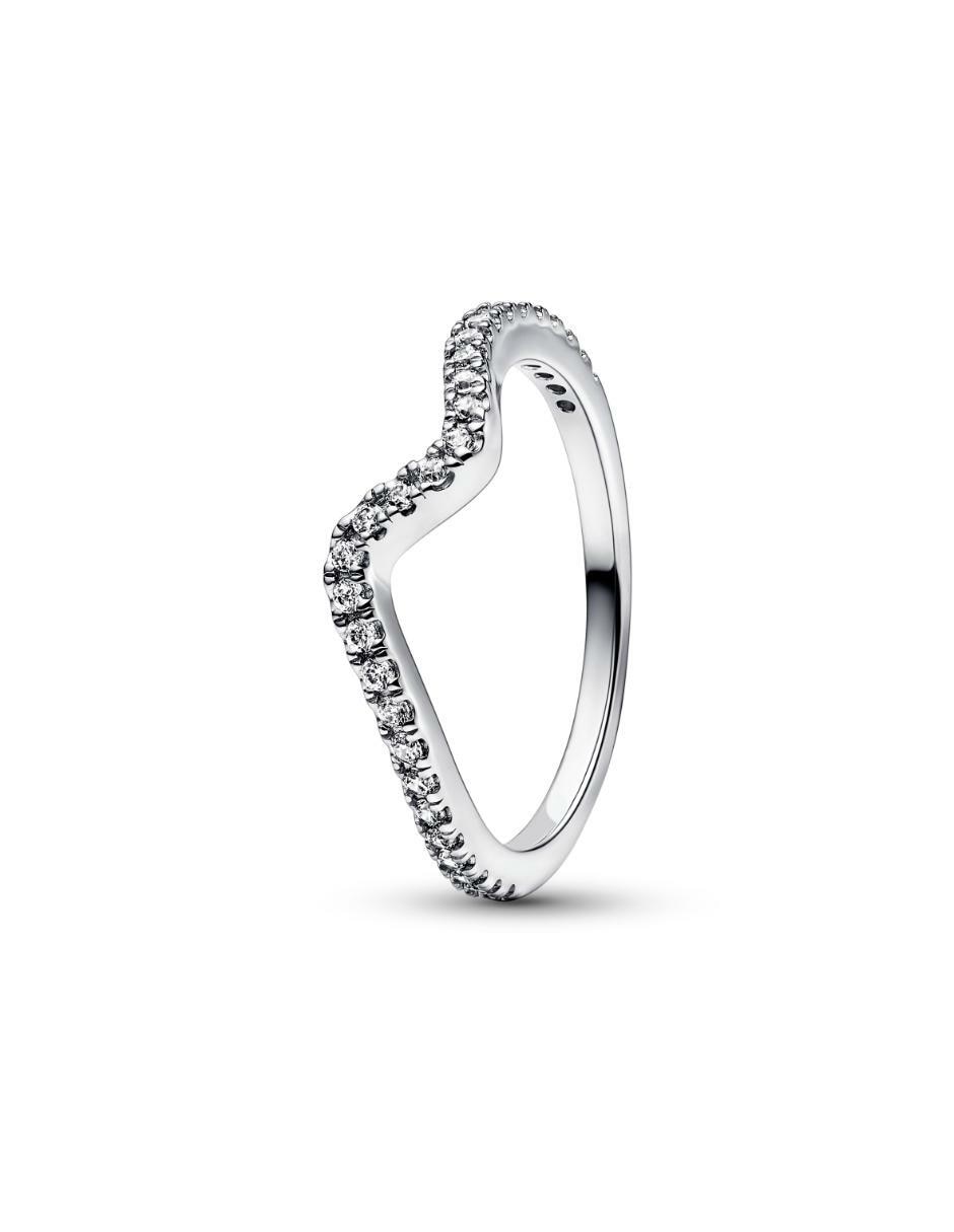 Anillo Timeless P 925 de plata zirconia cúbica brillante