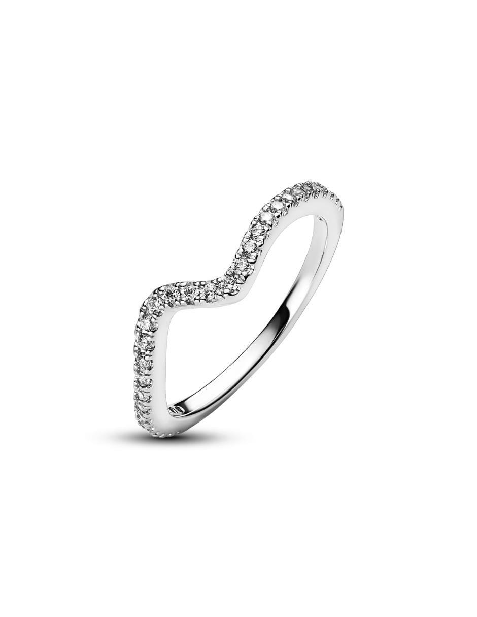 Anillo Timeless P 925 de plata zirconia cúbica brillante 4