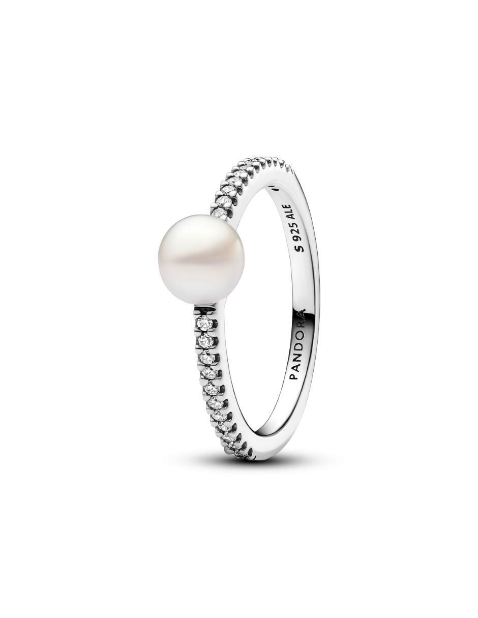 Anillo Timeless P 925 de plata perla brillante
